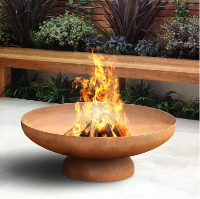 Customized  Fire Pit Steel Fire Bowl Outdoor Modern Fire Pit