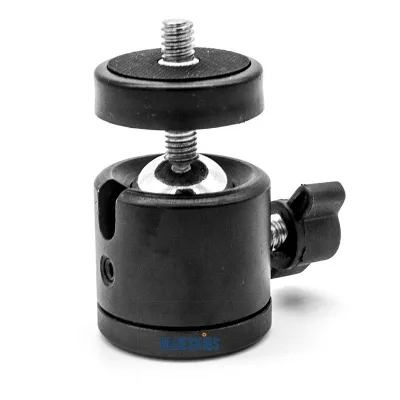 Photography 360 Swivel Mini Ball Head 1/4" 3/8" Thread Base Mount for Camera Tripod Monopod Heads