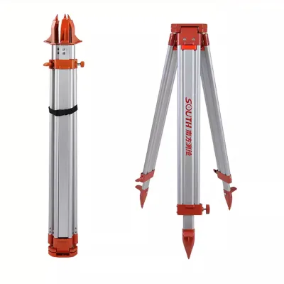 South Heavy Duty Surveying Tripod Total Station Tripod Laser Level Original Aluminum Alloy Theodolite Survey Tripod
