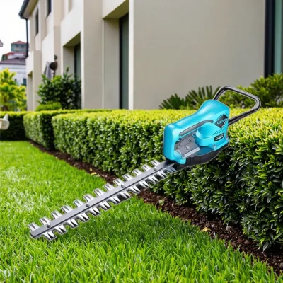 Portable One-Person Rechargeable Electric Hedge Clipper DIY Industrial Ball Hedge Clipper with Battery Power Source