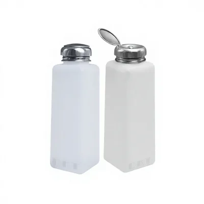 Model 90JJP Press-Type Alcohol Bottle Dispenser Splash-Proof Large Capacity Press-Pump Water Bottle DKT 500mL Alcohol Bottle