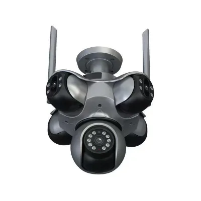 Hot Cloud Service Storage 5 Lens No Solar Power Panel WifI Compatible Screen Imagine PTZ Rotations