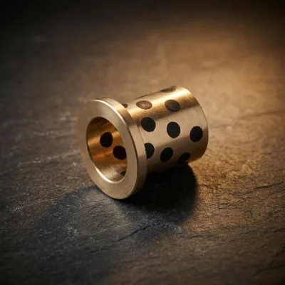 Custom JDB Flange Self-Lubricating Graphite Copper Sleeve Bronze Bushing High-Performance Sliding Bearing