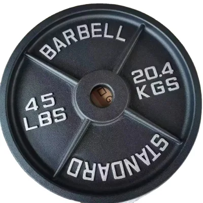 Standard Barbell Plates Cast Iron Plate Free Weights