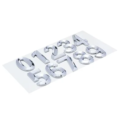 Old Style Letters Car Stickers and Letter Car Badges and Letter Car Emblem