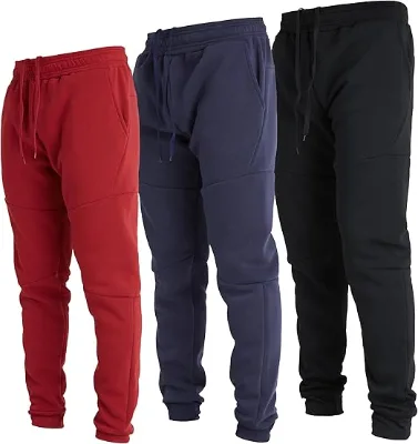 High Quality Men's Joggers Mens Athletic Sweatpants with Pockets French Terry Sweatpants