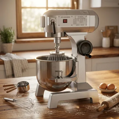 Multi-functional Planetary Stainless Steel Cake Mixer Machine 3-speed 2000W 40L Commercial Stand Mixer Pure Copper Motor Bakery