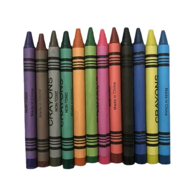 12 PCS Children's Oil Painting Doodle Customized Logo Crayon Set with Box