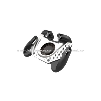 Horizontally adjustable portable imitation game controller air-cooled quick cooling game phone cooler