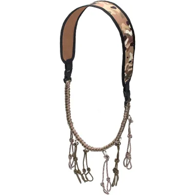 Wholesale Custom Adventure Neoprene Duck Call Lanyard with Paracord and Clips