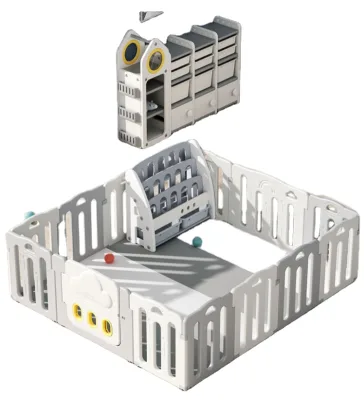 Durable Plastic Cloud Playpen for Babies Safe & Secure Children's Set Encouraging Imaginative Play