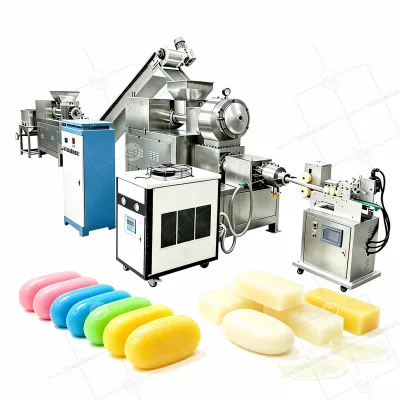 ORME Integrated Automatic Soap Production Line With Packaging Machine Finished Soap Processing Whole Line