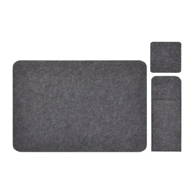 Wholesale Felt Placemats Colorful Patterned Felt Placemat Sets Stylish Table Runners for Dining Decor