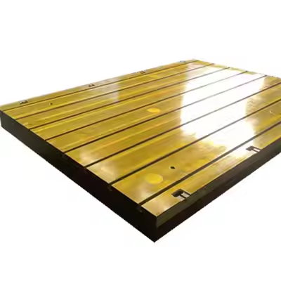 Factory supplier inspection cast iron t solt platform for working