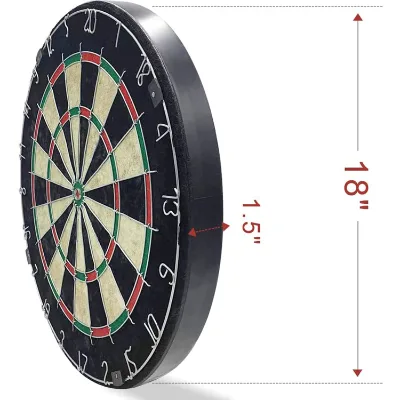 Professional Self-healing Custom Blade Bristle Dartboard a Level Sisal Portable Dart Board for Game
