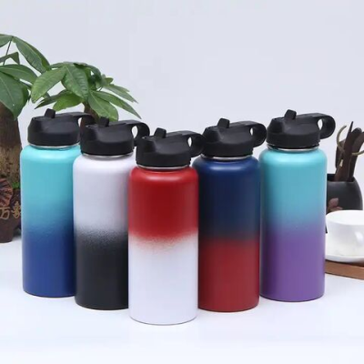 Flask stainless steel insulated water bottle stainless steel sport water bottle keeps cold&warm