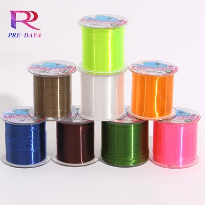 Fishing Twine-500m Transparent Waterproof Nylon Main & Leader Line for Textile Weaving Wholesale