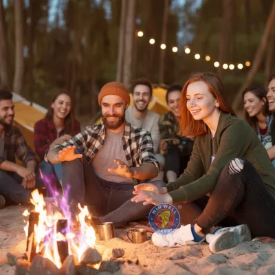Colorful Flames Campfire Bonfire Magic Mystical Fire Magic Fire 15g 25g 30g for All Festival Celebrations