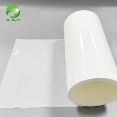 Silicone Coated White PE Release Liner Roll for Adhesive Products Protection Polyethylene Release Film for Sticker Manufacturing
