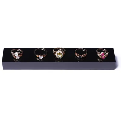 Black Acrylic Solid Cube Block 40x40x200mm Acrylic Solid Block