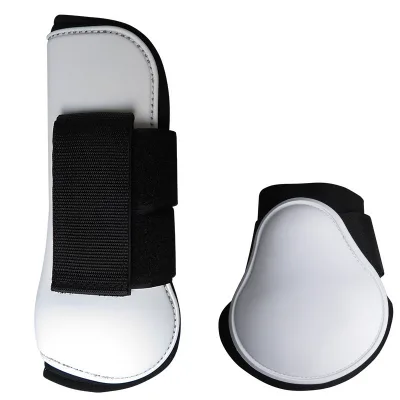 Wholesale No. 7 PU Jumping Brushing protection Tendon Horse Bell Boots Horsing Durable Comfortable Boots