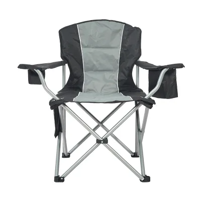 New Metal Outdoor Camping Foldable Portable Quilted Armchair Leisure Fishing Chair