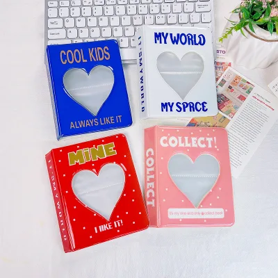 Child Graduation Souvenir Photo pp Pvc Photo Album Full Transparent 3 Inch Insert love Hollow 64 Card Book