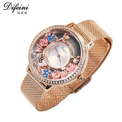 Luxury Brass Miyota Quartz Fashion Watch with Pointer Dial-Limited Edition Business Style Buckle Clasp Water Resistant