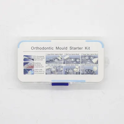 Dental Orthodontic Mould Starter Kit/Ortho Brackets Lingual Button Wires Accessories Injection Mould Ortho Lingual Kits