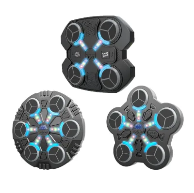 Wholesale Bluetooth Boxing Indoor Response 4 Target Machine Musical Electronic Hitting Training Decompression Gym Toy Adult Kid