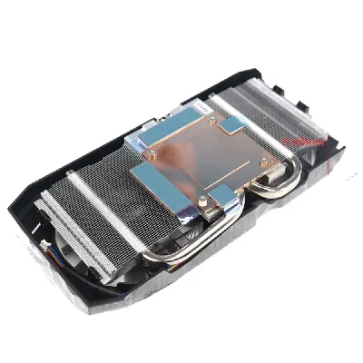 Factory Sale Cooler GPU Air Cooling with 2 Fans Graphic Card Cooler RX580/570/480/470 Heat Sink