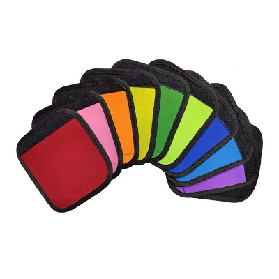 Personalized Digital Printed Neoprene Luggage Handle Wrap Custom Suitcase Travel Accessories Ready for Shipping in Stock