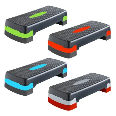 Cheap Fitness Exercises Adjustable Aerobic Stepper Jump Step Board Platform Aerobic Step Bench