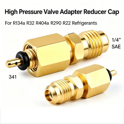 CT-341 Refrigerant Opening Valve, R290 Bottle Opener, Convenient Refrigerant Filling Tool for Air Conditioning Maintenance