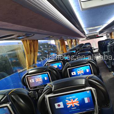 In Bus Headrest Movie/music/games Play/advertising Entertainment System