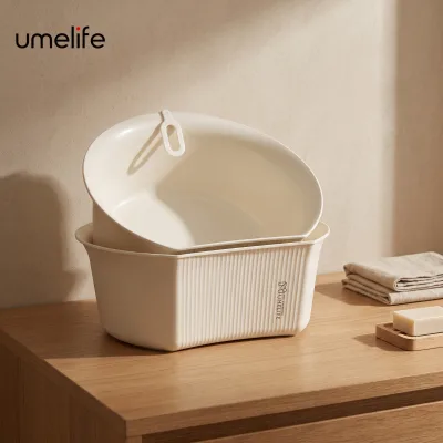 High Quality PP Plastic Foot Hair Washing Basin with Hanging Feature 36cm Contemporary Design for Bathroom and Kitchen Use