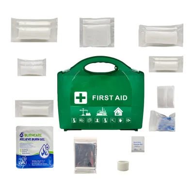 BS 8599-1 Compliant First Aid Kit for Office & Workplace Wall Mountable Emergency Medical Box for 10-25 Persons