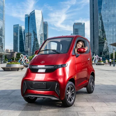 L6E Passenger 4 Wheels Low-Speed Electric Motorcycle New Energy Vehicle Europe Warehouse Stock Fast Delivery