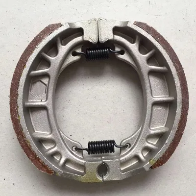 Factory Wholesale Two Wheeler Motorcycle Brake System Brake Shoes for CG125 GS125 Typhoon ZiP50 Rear Brake Shoes