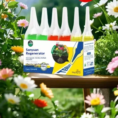 Sanyuan Regenerant Liquid Potted Flower Fertilizer for Fortune & Happy Trees Green Leaf Growth Plant Nutrient Solution