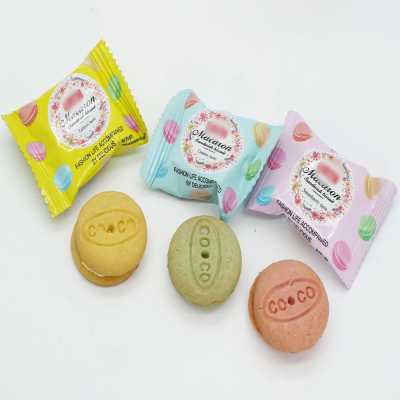 Macaron Biscuits Cookies Individually Wrapped Cookies Butter Cookies Sandwich Biscuit Creamy Taste