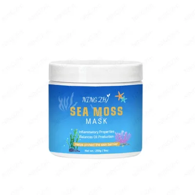 Private Label Beauty Skincare Sea Moss Mask Rejuvenates Skin
