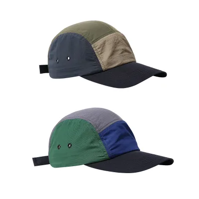 New Spring Summer 5 Page Quick-Drying Sports Caps Stylish Drawstring Outdoor Mountaineering Baseball Cap