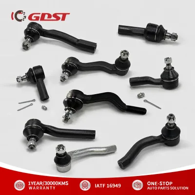 Wholesale Supply Forged Steel Shot Blasted Anti Corrosion Front Tie Rod Ends for Toyota Innova Yaris Hatchback Isuzu D Max