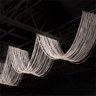 Crystal Luxury Modern Pendant Light Chandeliers Creative Personality Circle Dining Room Chandelier