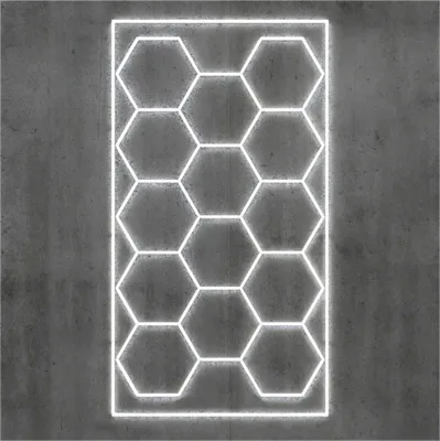 New Products Price 6500K Detailed Work Light Honeycomb Led Light Direct Sales Hexagon Light for Ceiling for Shop Decoration