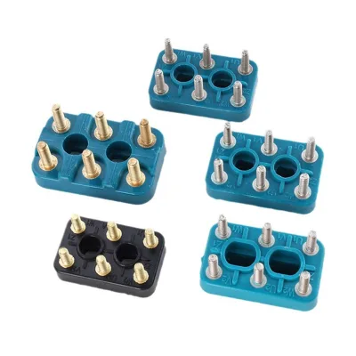MY/MS Induction Electric Motor Terminal Connection Board 6 Blots Terminal Motor Connector Plate Terminal Pcb Copper Pin Block