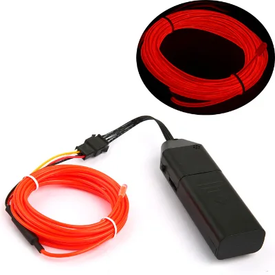 Hot Sale Brightness EL Wire for Running Chasing for Halloween Party and Christmas Decoration