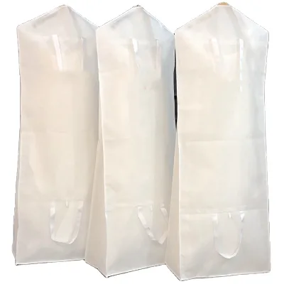 Wholesale Custom Printed Recyclable Dust Cover for Wedding Dresses and Clothes Eco-Friendly Garment Bags