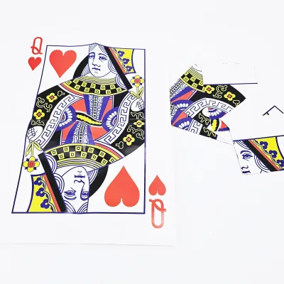 Broken Playing Cards Restore Broken Q Magic Toys Big Stage Annual Prop